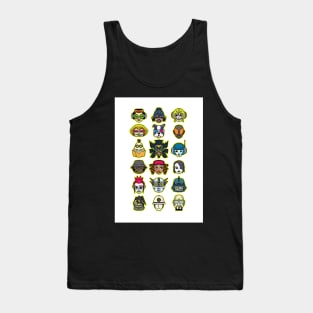 Jet Set Radio Characters Tank Top